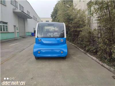  八座带门电瓶观光车景区楼盘游览车